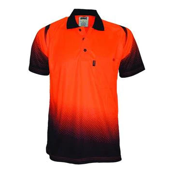 Dnc - Ocean Hi Vis Sublimated Polo -  3568