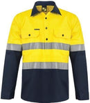 WORKCRAFT - HiVis Shirt With Semi Gusset - WS6033