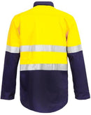 WORKCRAFT - HiVis Shirt With Semi Gusset - WS6033