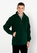 Biz Collection Mens Heavy Weight 1/2 Zip Poly Fleece (Pf380) - Star Uniforms Australia