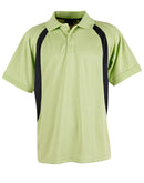 Winning Spirit-Men's CoolDry Mesh Contrast Short Sleeve Polo -PS51