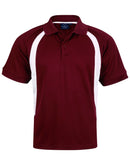 Winning Spirit-Men's CoolDry Mesh Contrast Short Sleeve Polo -PS51