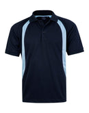 Winning Spirit-Men's CoolDry Mesh Contrast Short Sleeve Polo -PS51