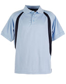 Winning Spirit-Men's CoolDry Mesh Contrast Short Sleeve Polo -PS51