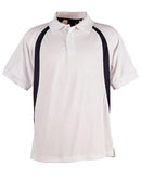 Winning Spirit-Men's CoolDry Mesh Contrast Short Sleeve Polo -PS51