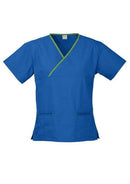 Biz Collection Ladies Crossover Scrub Top (H10722) NOTE: PLEASE CALL US AND CHECK STOCK BEFORE PURCHASE - Star Uniforms Australia