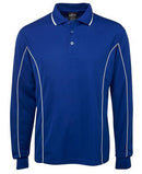 Jb's - Podium Long Sleeve Piping Polo - Adults -7PIPL-1st