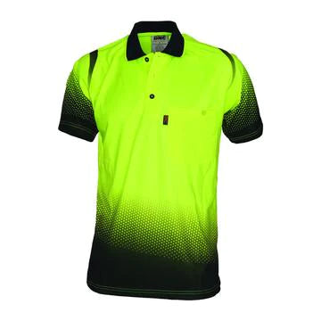 Dnc - Ocean Hi Vis Sublimated Polo -  3568