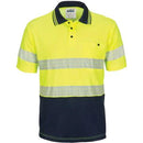 Dnc - Hivis Segment Taped Cotton Backed Polo - Short Sleeve - 3517